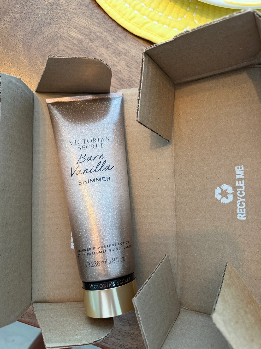 NEW SEALED Victoria's Secret Bare Vanilla Shimmer Lotion - Champagne Bronze/Gold